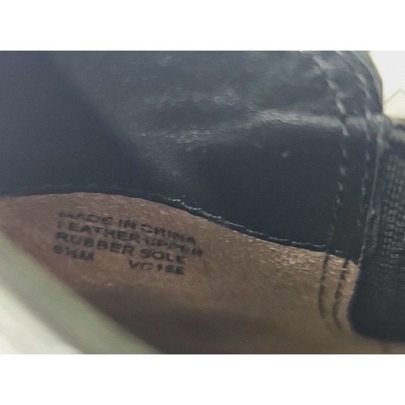 Michael Kors ~Woman Size 6.5~ Black Leather Booties Pull-On. - Picture 11 of 12